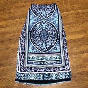 EXPRESS Lightweight Boho Maxi Skirt